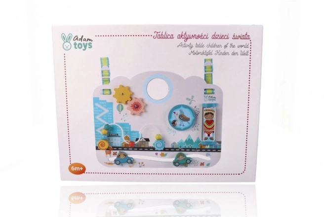 Tablica z aktywnościami dla maluchów Adam Toys