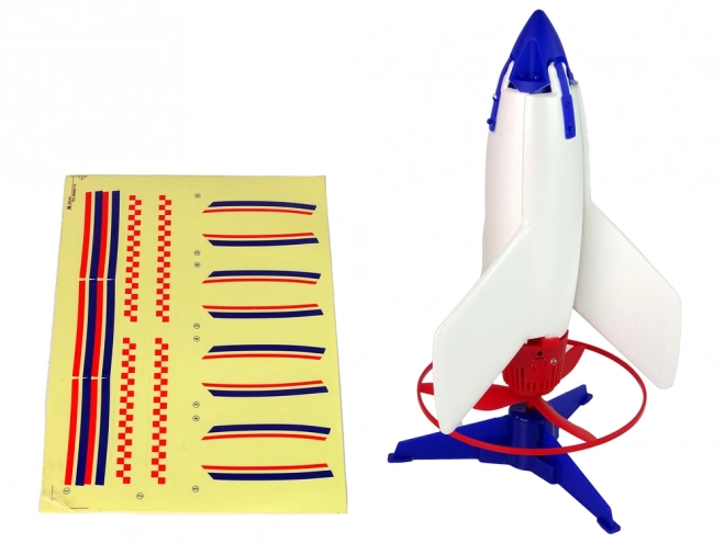 Miotacz rakiet Latająca ładowarka biała 21 cm