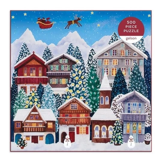 Świąteczne puzzle Świąteczna wioska 500 elementów