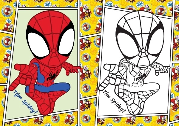 Kolorowanki Spidey
