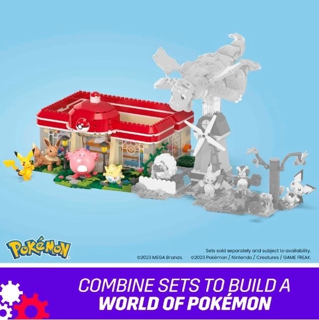 Klocki Pokémon Leśne Centrum