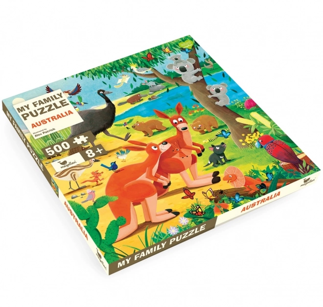 Rodzinne puzzle Australia 500 elementów