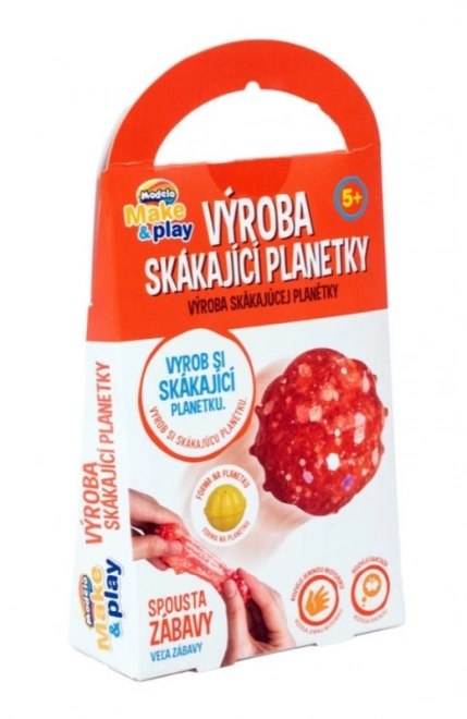 Wytwarzanie pomarańczowej piłeczki skaczącej