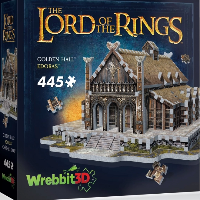 WREBBIT 3D puzzle Władca Pierścieni: Złota Komnata Edoras