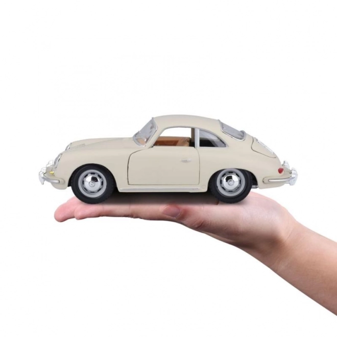 Bburago 1:24 Porsche 356B Coupe (1961) Kość słoniowa