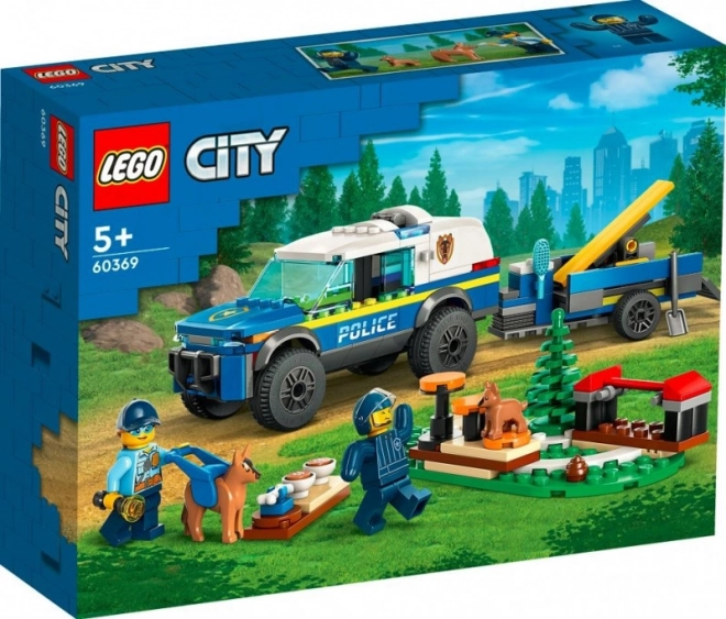 LEGO® City 60369 Mobilny plac ćwiczeń dla psów policyjnych