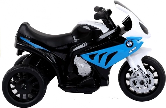 Motocykl na akumulator BMW S1000RR trójkołowy niebieski