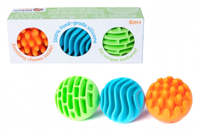 Fat Brain Kulki Dotykowe Sensory Rollers