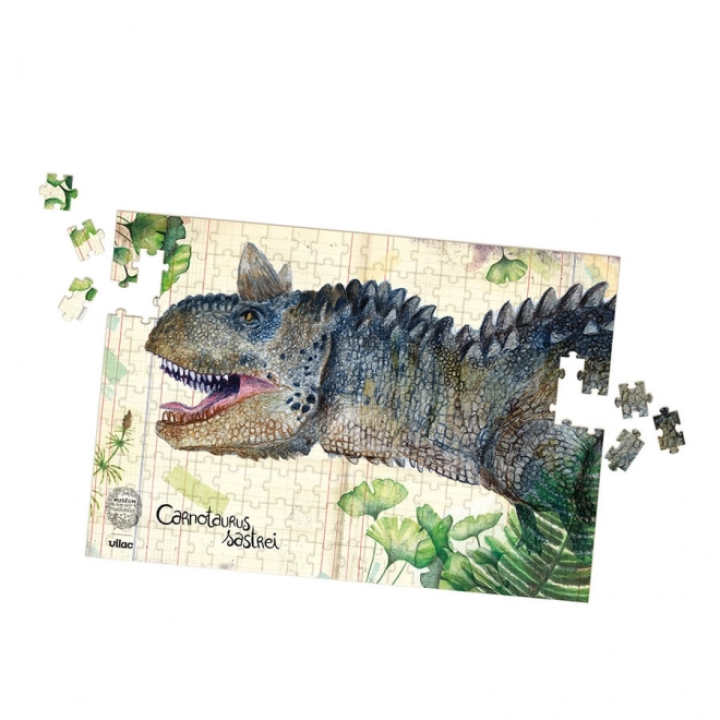 Vilac zestaw trzech puzzli z dinozaurami