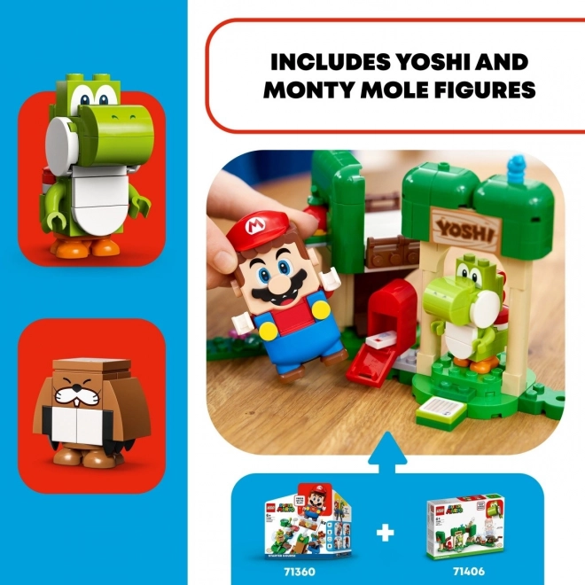 LEGO Super Mario Dom Upominków Yoshi'ego