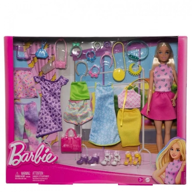 Ubranko Barbie i lalka Barbie Mix-and-Match Fashions HKB07