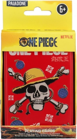 Karty do gry One Piece w metalowym pudełku