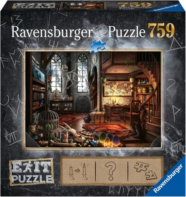 Ravensburger Puzzle Exit: Smocze Laboratorium 759 elementów