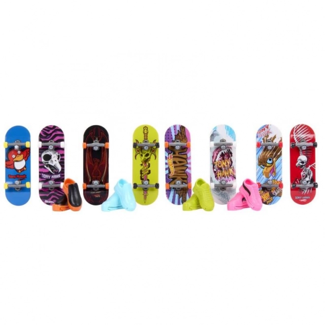 Hot Wheels Fingerboard i Buty 8 szt.