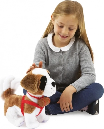 Reaguje na dotyk jak prawdziwy piesek