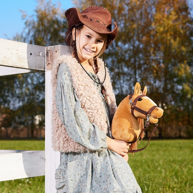Hobby Horse HOPPIHORSE A4 Kasztanowa Brąz