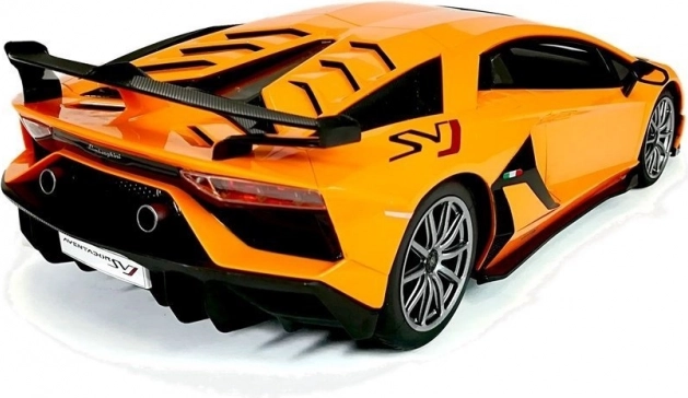 Samochód zdalnie sterowany Lamborghini Aventador Rastar 1:24 pomarańczowy