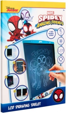 Tablica rysunkowa LCD 28 cm Księżniczki, Spidey, Stitch
