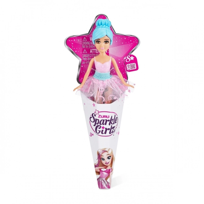 Panenka Sparklez Girlz mniejsza w rożku