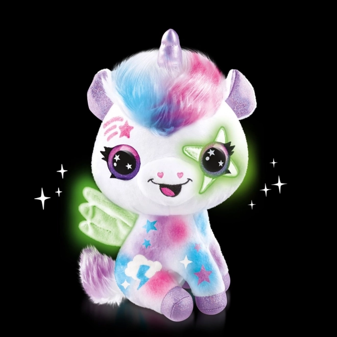 Airbrush studio – Magiczny Jednorożec świecący w ciemności