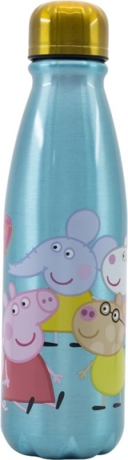 Aluminiowa butelka na napoje Świnka Peppa 600 ml