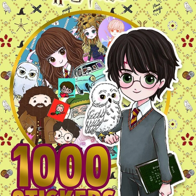 Zeszyt naklejkowy Harry Potter z 1000 naklejkami