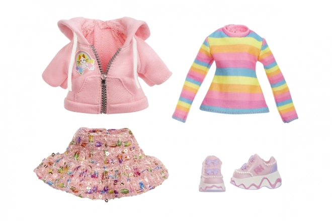 Lalka modowa Rainbow High Sparkle & Shine - Rosetta (Różowa)