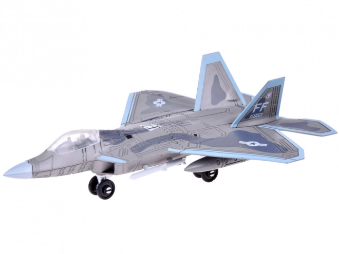 Klocki Budowlane Myśliwiec F-22