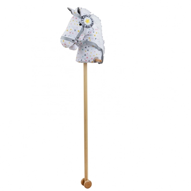 Bigjigs Toys Konik na kiju wzorzysty