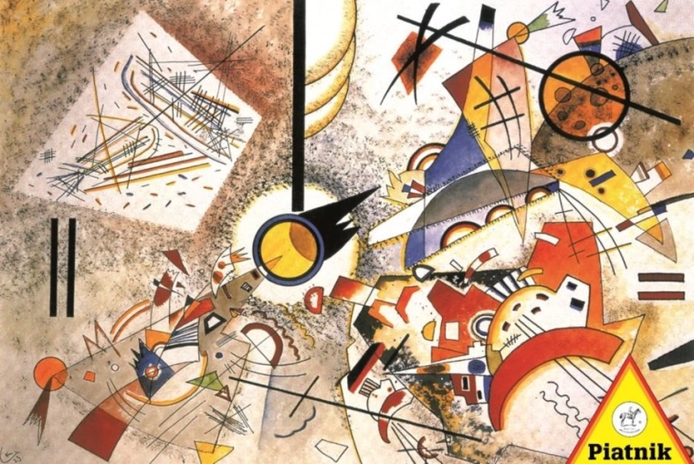 Puzzle Chaotyczna akwarela 1923