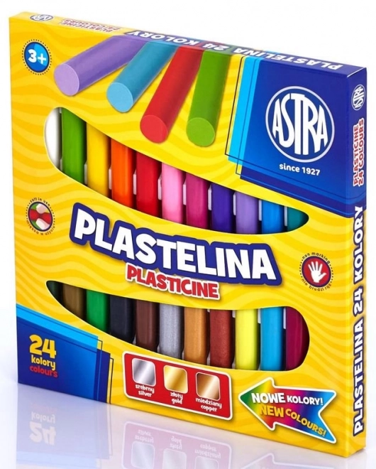 Astra plastelina 24 kolorów