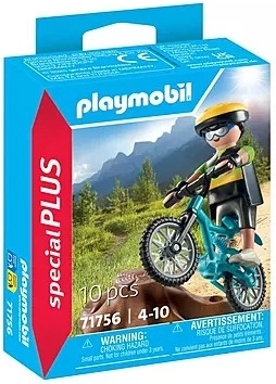 Playmobil Special Plus rowerzysta na rowerze górskim