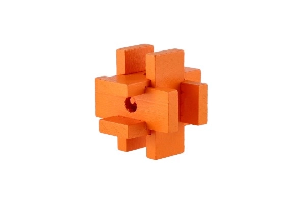 Łamigłówka most drewniany w pudełku 8x5x5cm