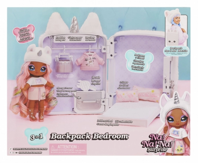 Na! Na! Na! Niespodzianka Zestaw 3-w-1 Plecak - Whitney Sparkles