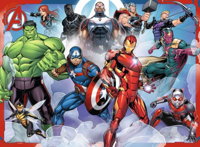 Ravensburger puzzle dziecięce Marvel Avengers 100 elementów