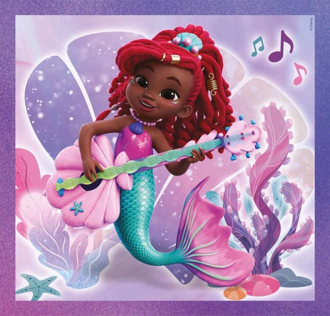 CLEMENTONI Puzzle Ariel 3x48 elementów