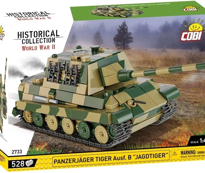 Zestaw konstrukcyjny Tank Panzerjäger Tiger Ausf. B Jagdtiger