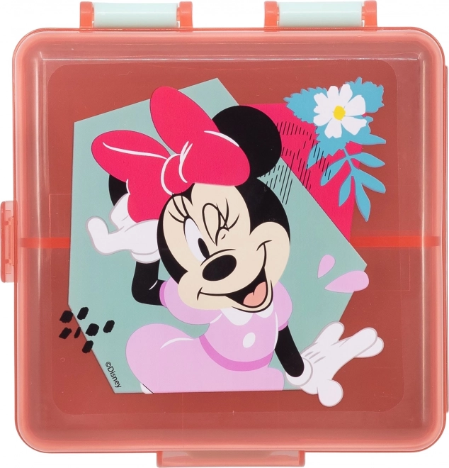 Kwadratowe Multi Box na śniadanie Minnie Mouse