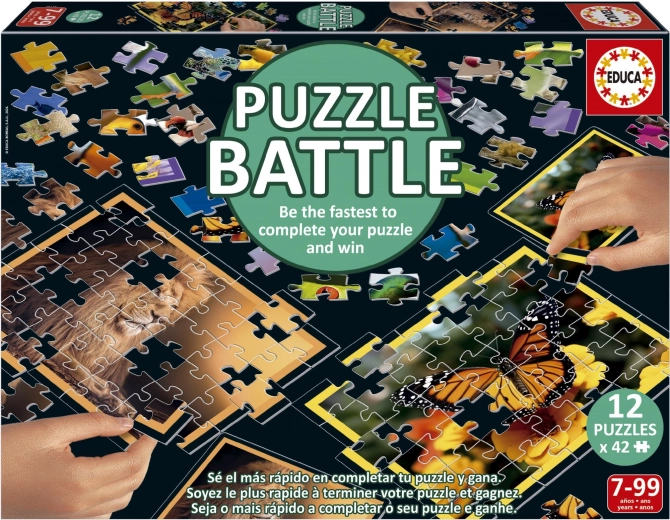 Educa puzzle bitwa Natura 12×42 elementów