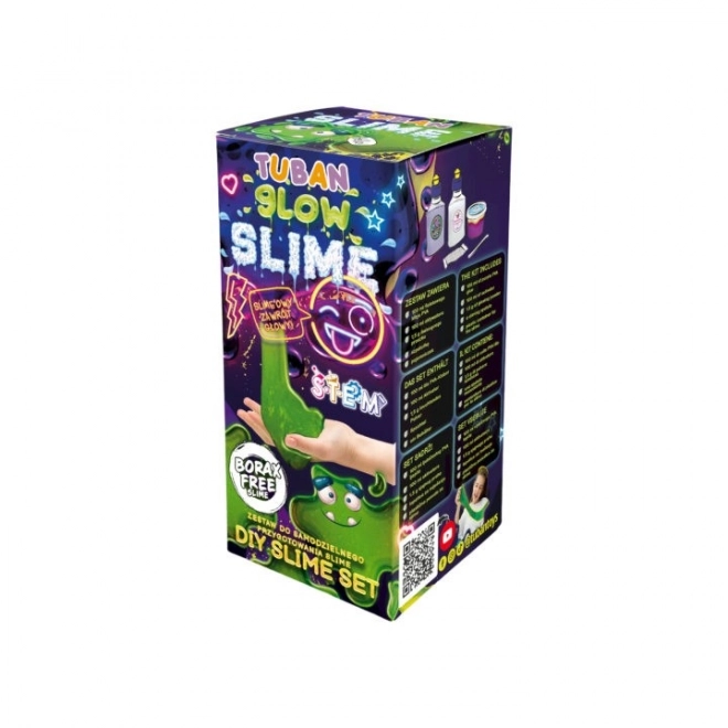 Tuban Super Slime świeci w ciemności