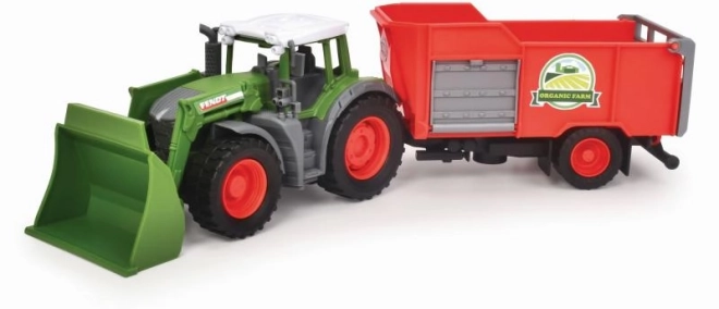Farma z traktorem Fendt