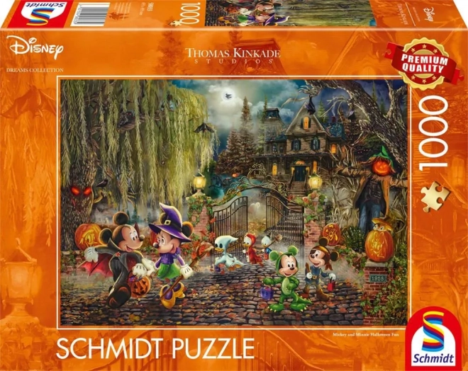 Puzzle Disney: Mickey i Minnie na Halloween 1000 części