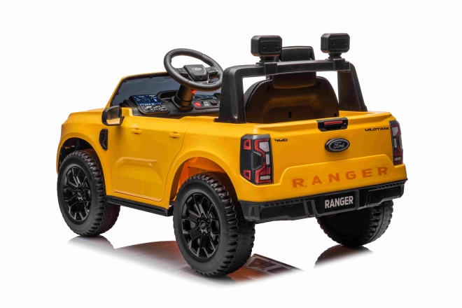 Dziecięcy elektryczny samochód Ford Ranger Lift żółty