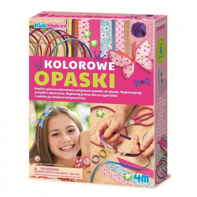 Kreatywny zestaw Kolorowe opaski
