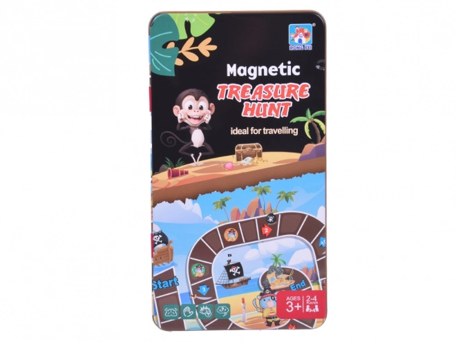 Magnetyczna gra Poszukiwanie skarbu Piraci