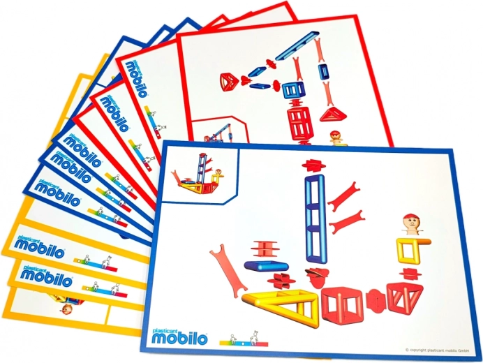 24 ilustrowane karty dla łatwego budowania