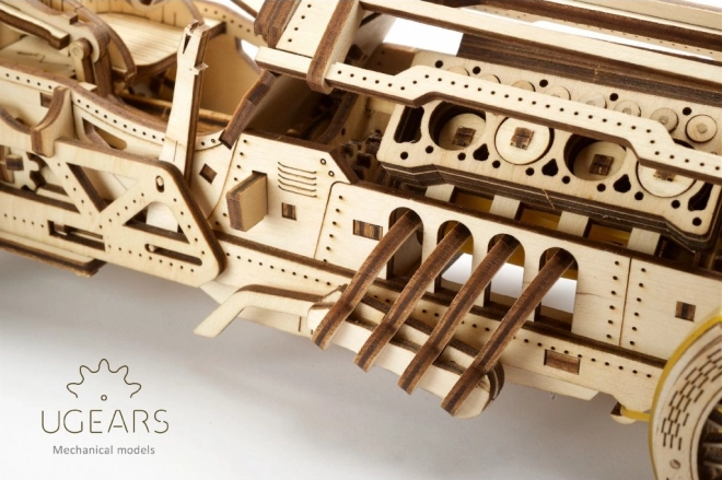 Ugears 3D puzzle - U9 Grand Prix auto 348 elementów