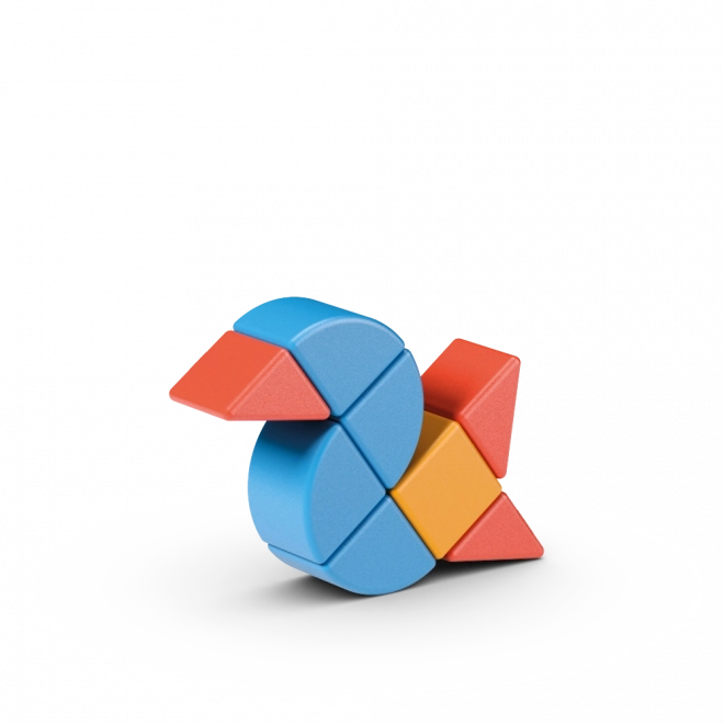 Geomag Magicube Bloki i Karty 16 elementów