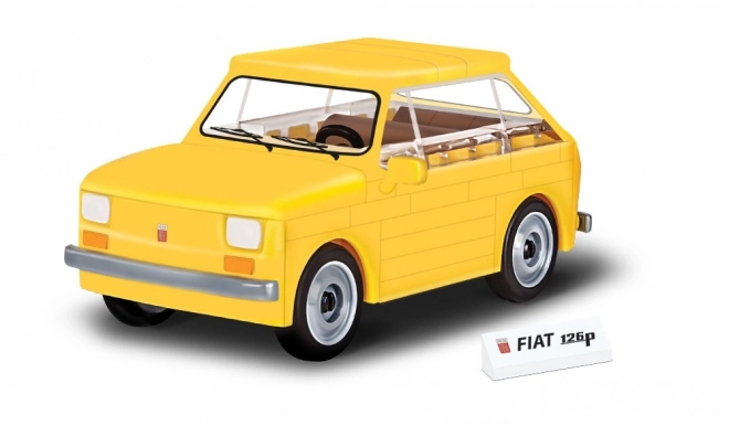 Zestaw konstrukcyjny 71 elementów Polski Fiat 126P