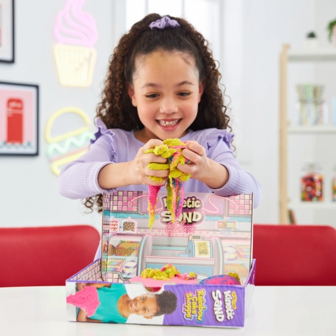 Kinetic Sand Tęczowa Cukiernia